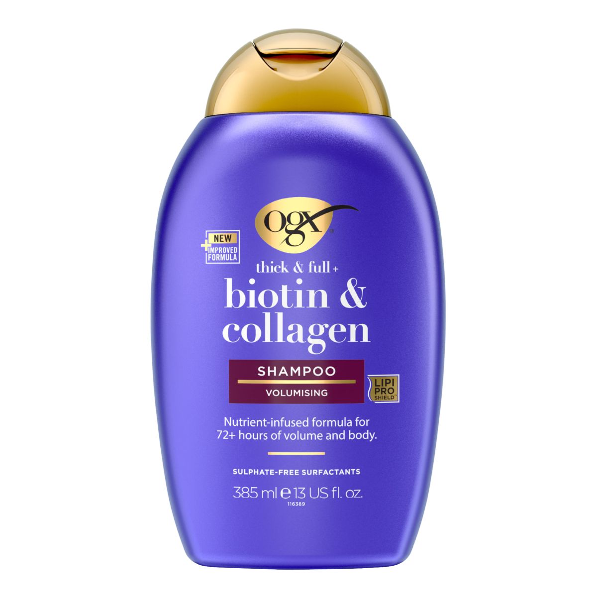 OGX Biotyn&Collagen szampon do włosów z biotyną i kolagenem, 385 ml