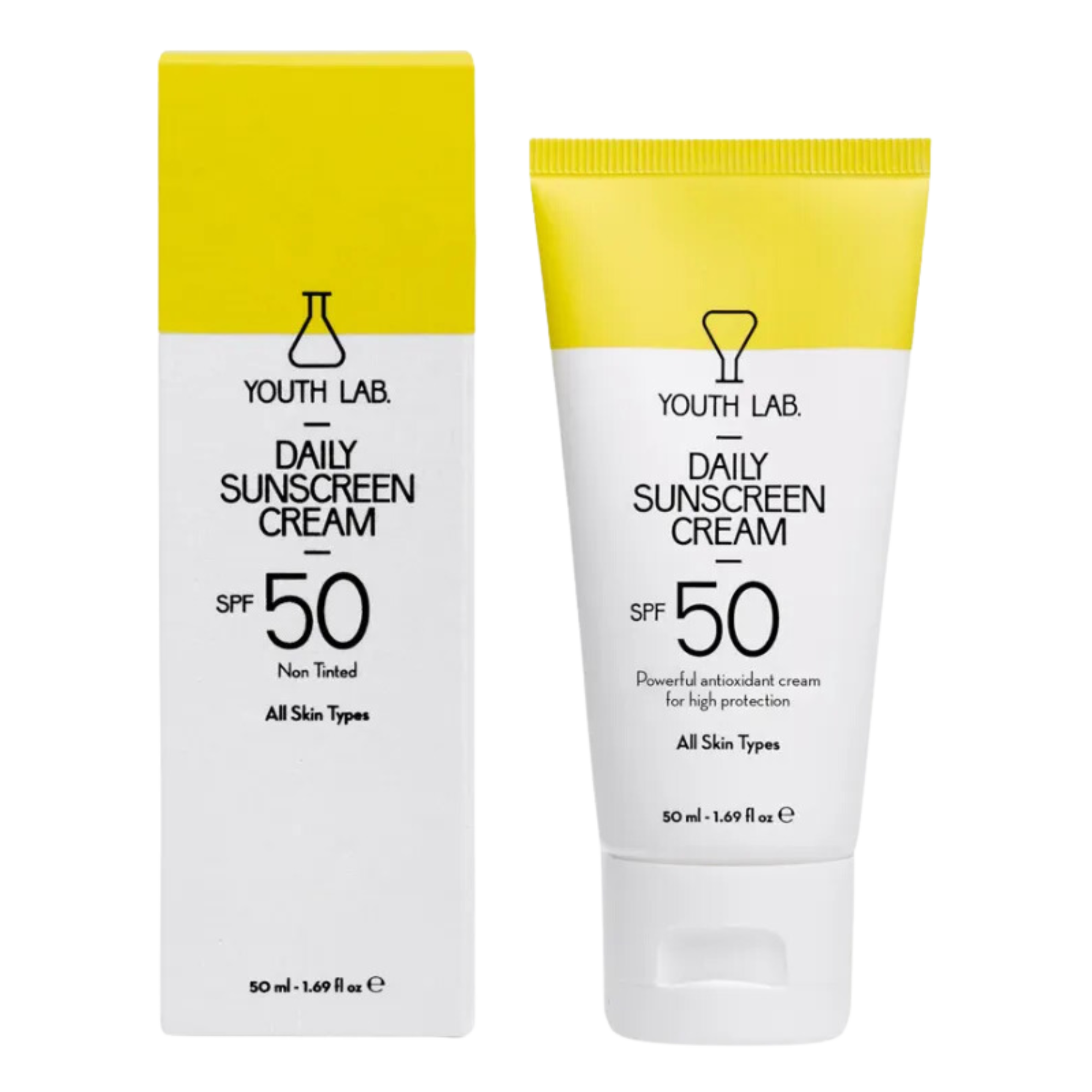Youth Lab. Daily Sunscreen krem ochronny do twarzy SPF50, 50 ml
