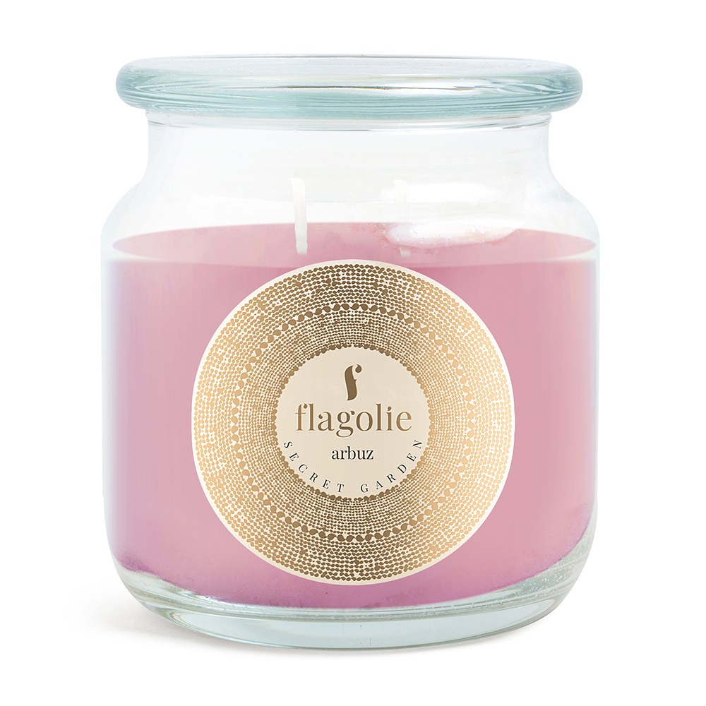 Flagolie Secret Garden Candles świeca zapachowa arbuz, 400 g