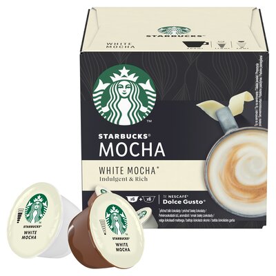 Kapsułki STARBUCKS White Mocha do ekspresu Nescafe Dolce Gusto