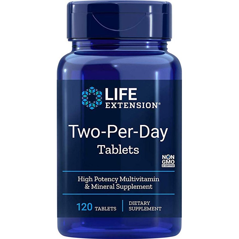 Life Extension Two-Per-Day suplement diety, 120 tabl./1 opak.