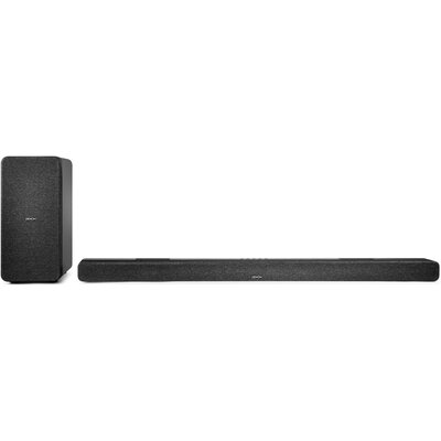 Soundbar DENON DHT-S517 Czarny 3.1.2-kanałowy, Bezprzewodowy Subwoofer, HDMI eARC, Dolby Atmos, BT, 4 tryby dźwięku
