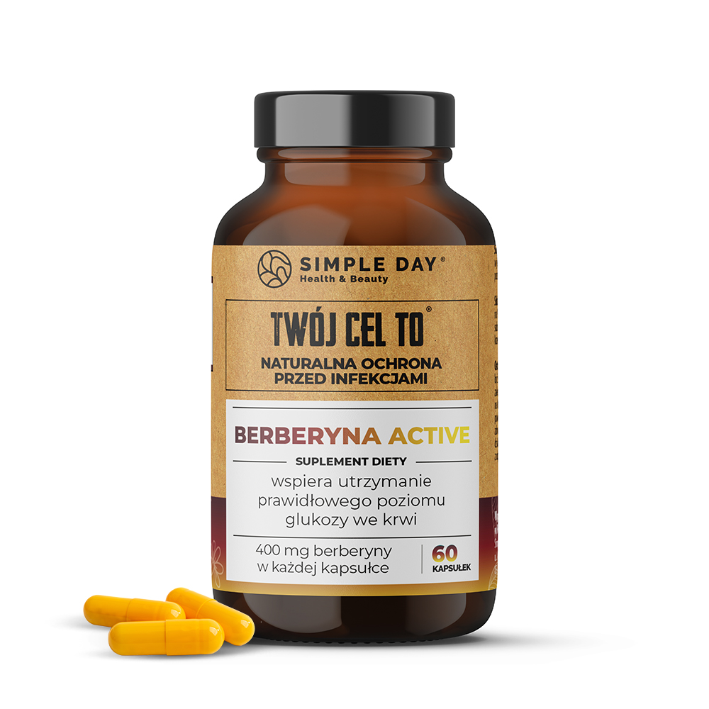 Twój Cel To Berberyna Active suplement diety Berberyna Active, 60 kaps./1 opak.