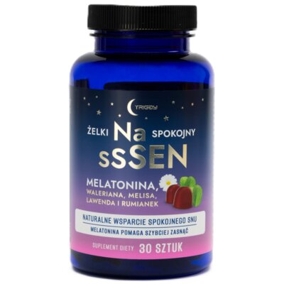 Żelki TRIGGY Na spokojny ssSen (30 żelek)