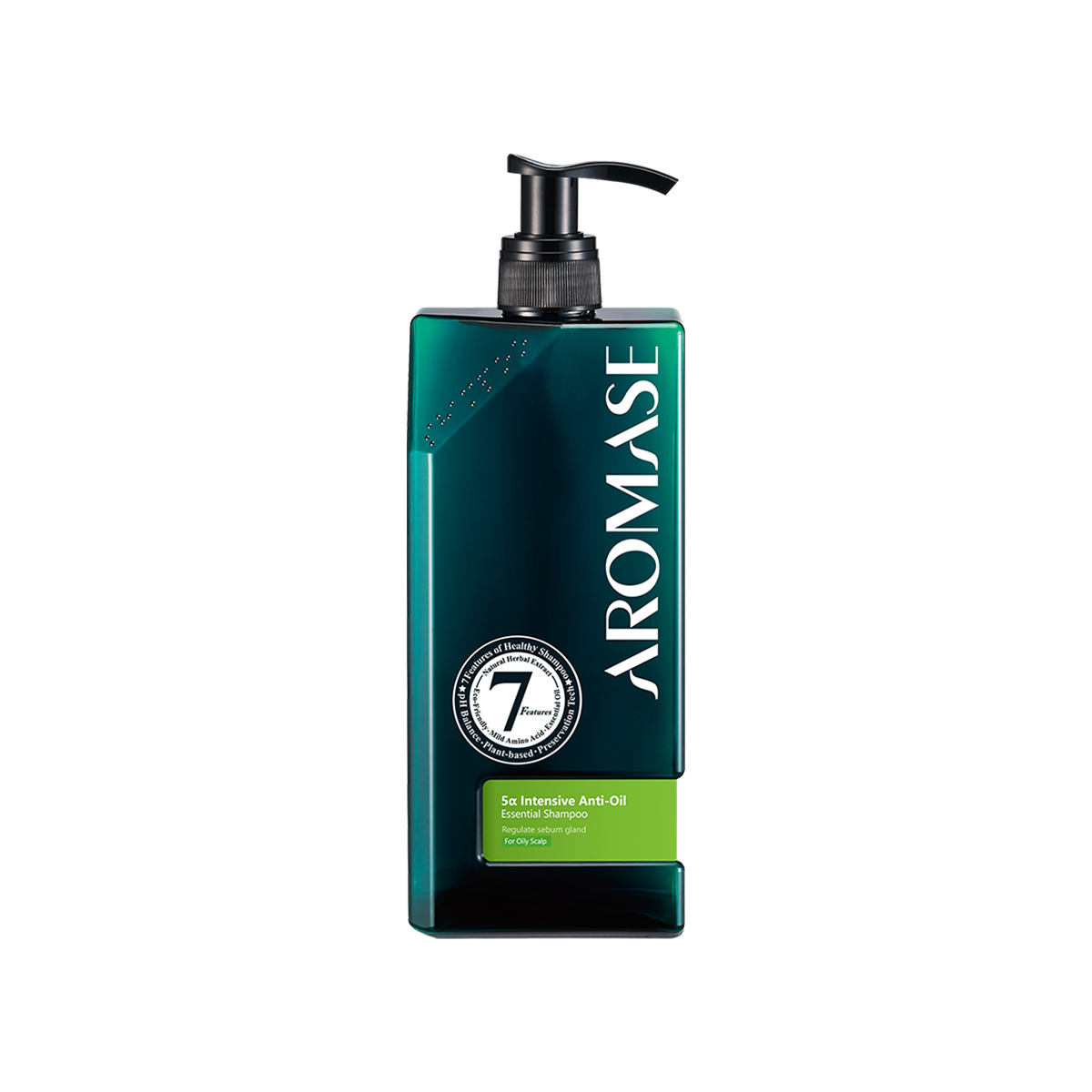 Aromase 5a Intensive Anti-Oil Essential Shampoo szampon seboregulujący do przetłuszczającej się skóry głowy, 400 ml