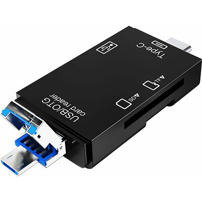 Czytnik Kart VAKOSS TC-425X USB2.0/microUSB/USB-C