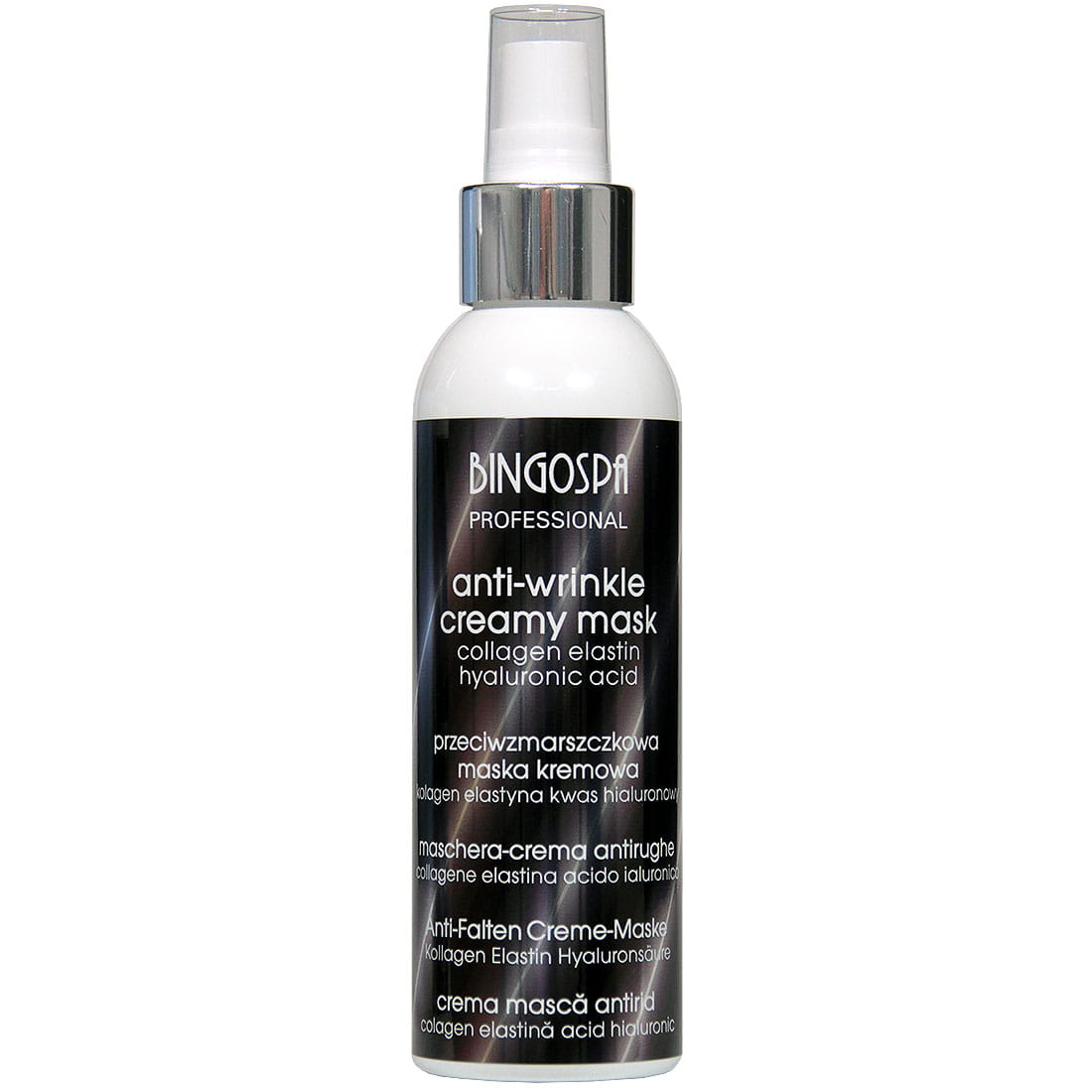 Bingospa Professional przeciwzmarszczkowa maska kremowa do twarzy, 135 g