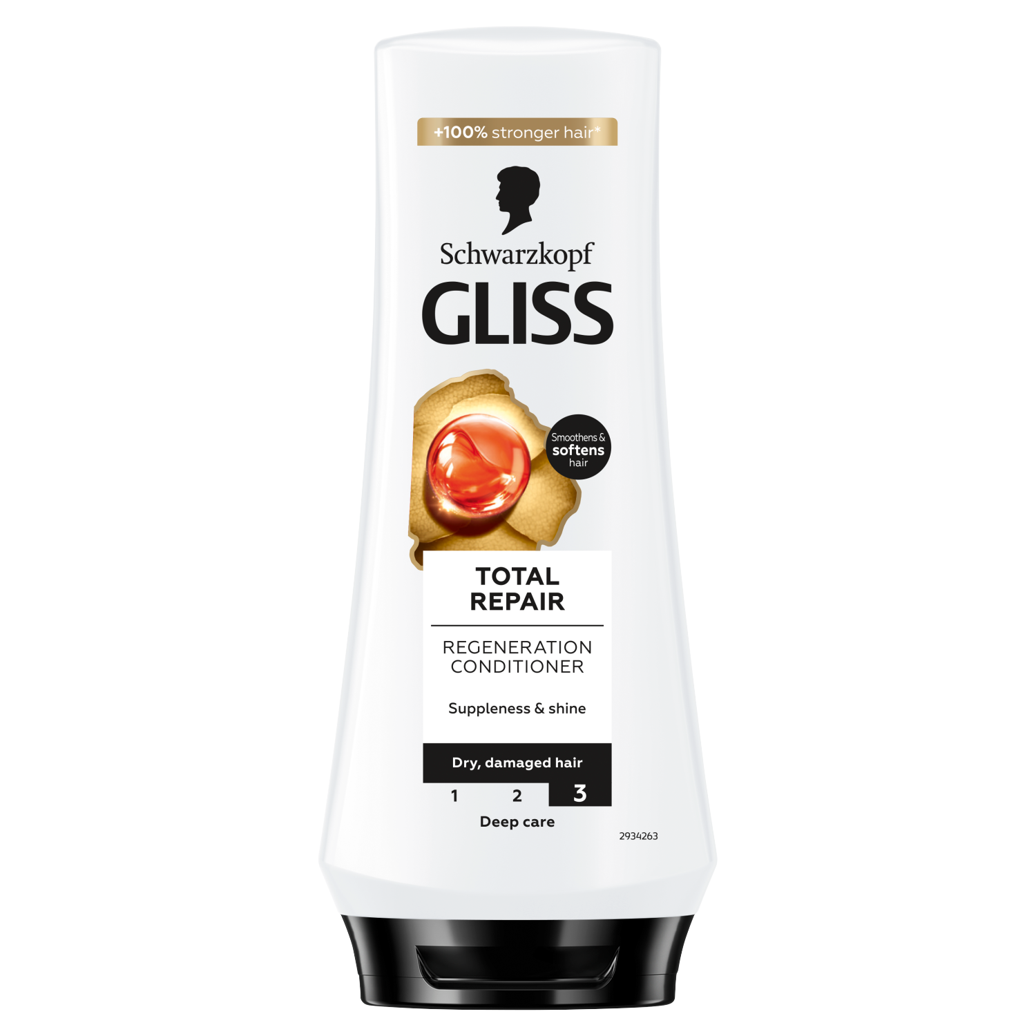 Gliss Total Repair regenerująca odżywka do włosów, 200 ml