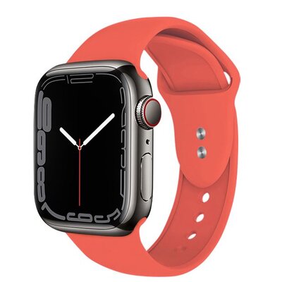Pasek CRONG Liquid do Apple Watch do koperty 38/40/41/42mm Koralowy