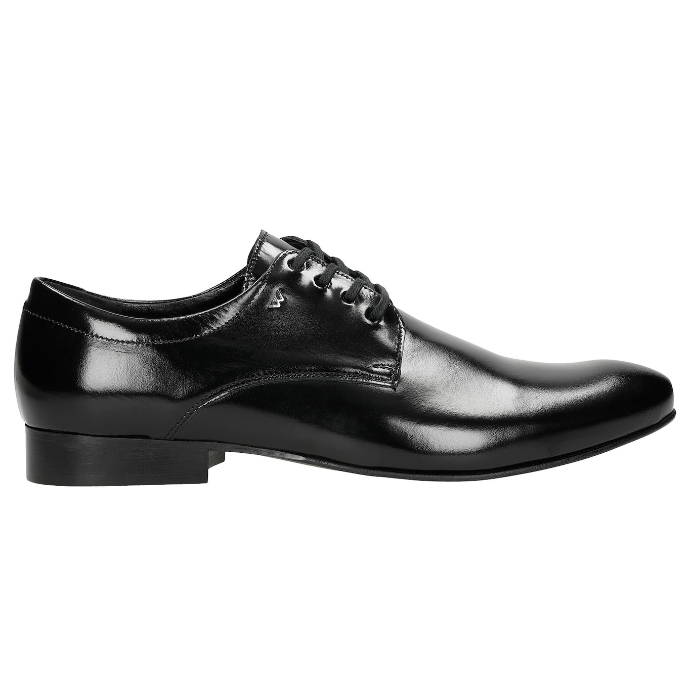 Wojas Czarne Męskie Półbuty