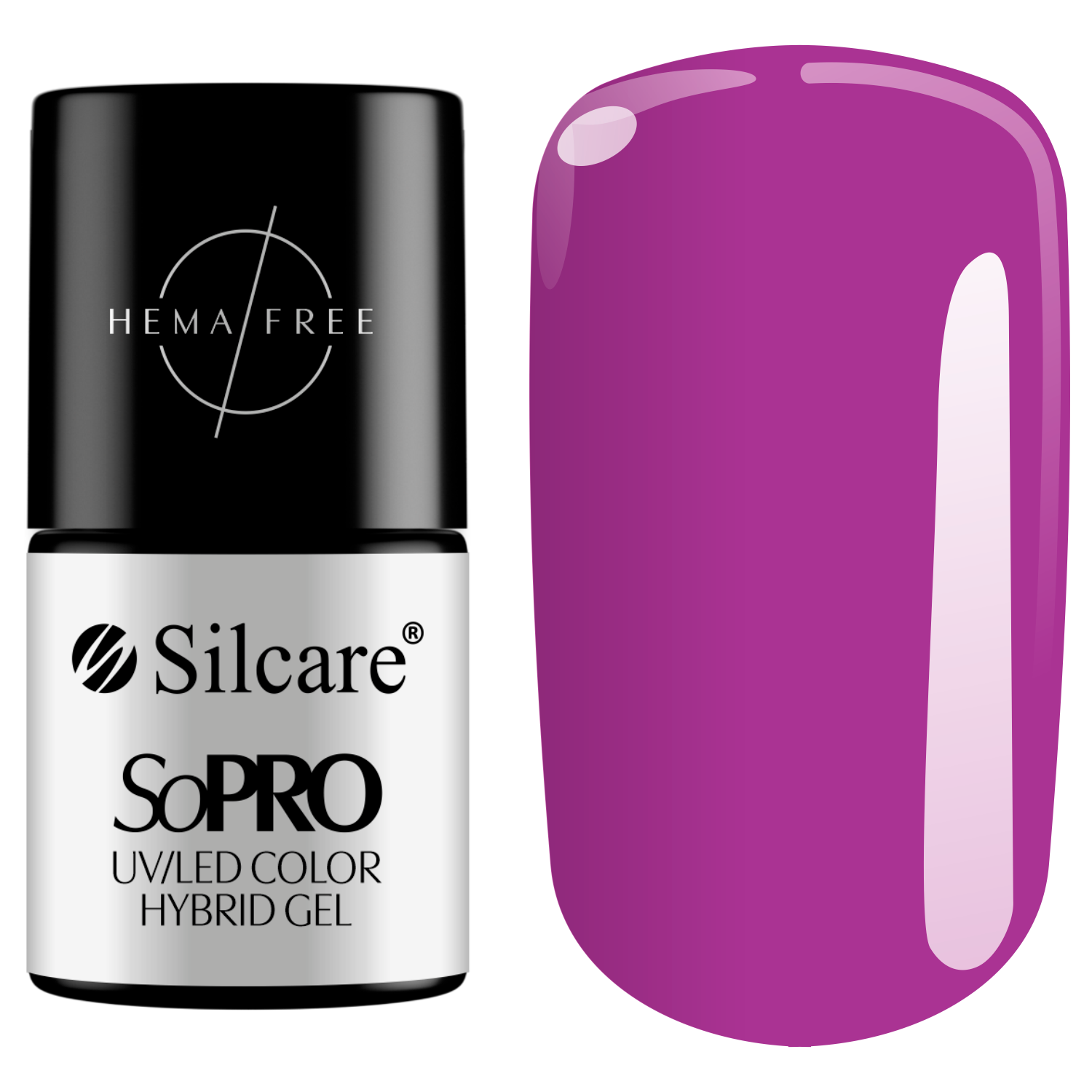 Silcare Sopro Rich Color hybrydowy lakier do paznokci 012, 7 g
