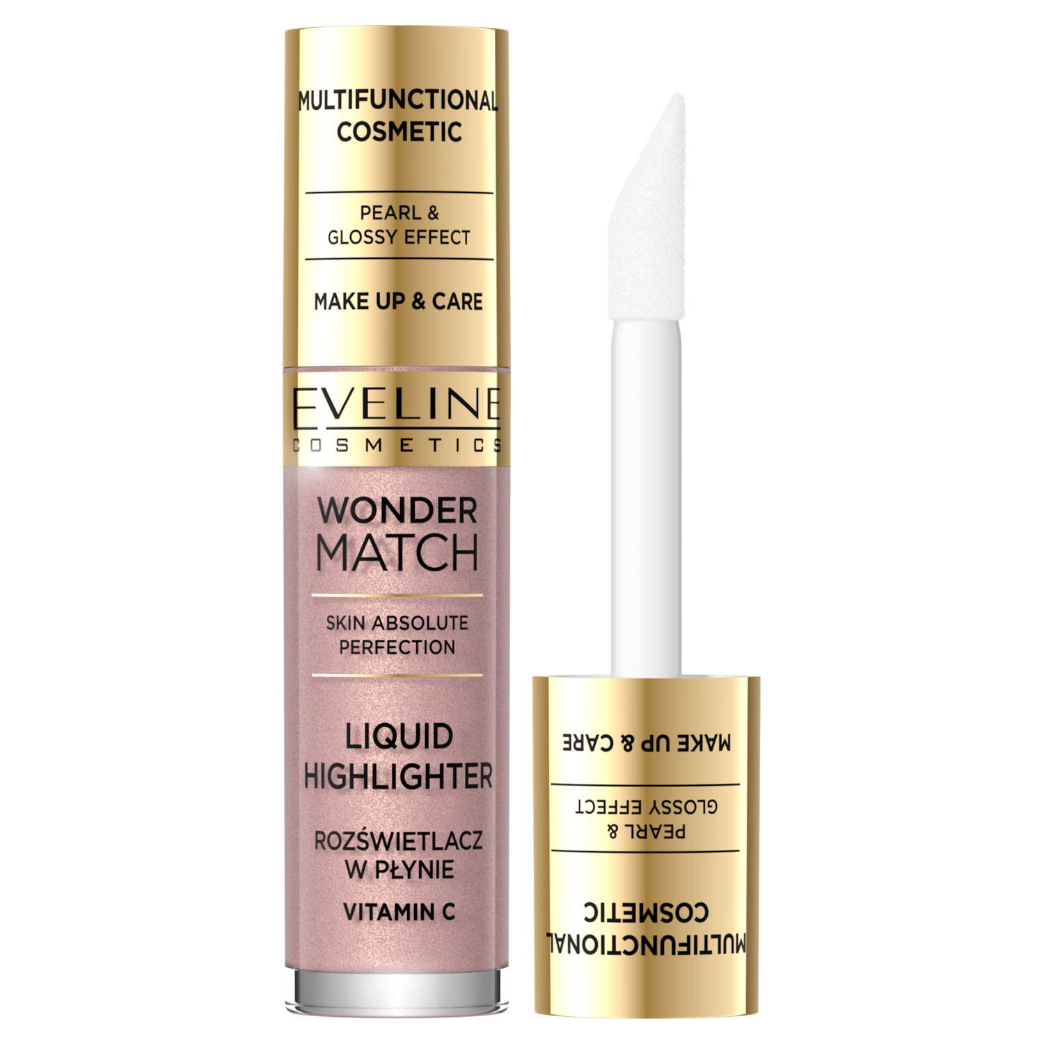 Eveline Cosmetics Wonder Match płynny rozświetlacz do twarzy 01, 4,5 ml