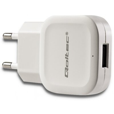 Ładowarka sieciowa QOLTEC 50193 12W Biały
