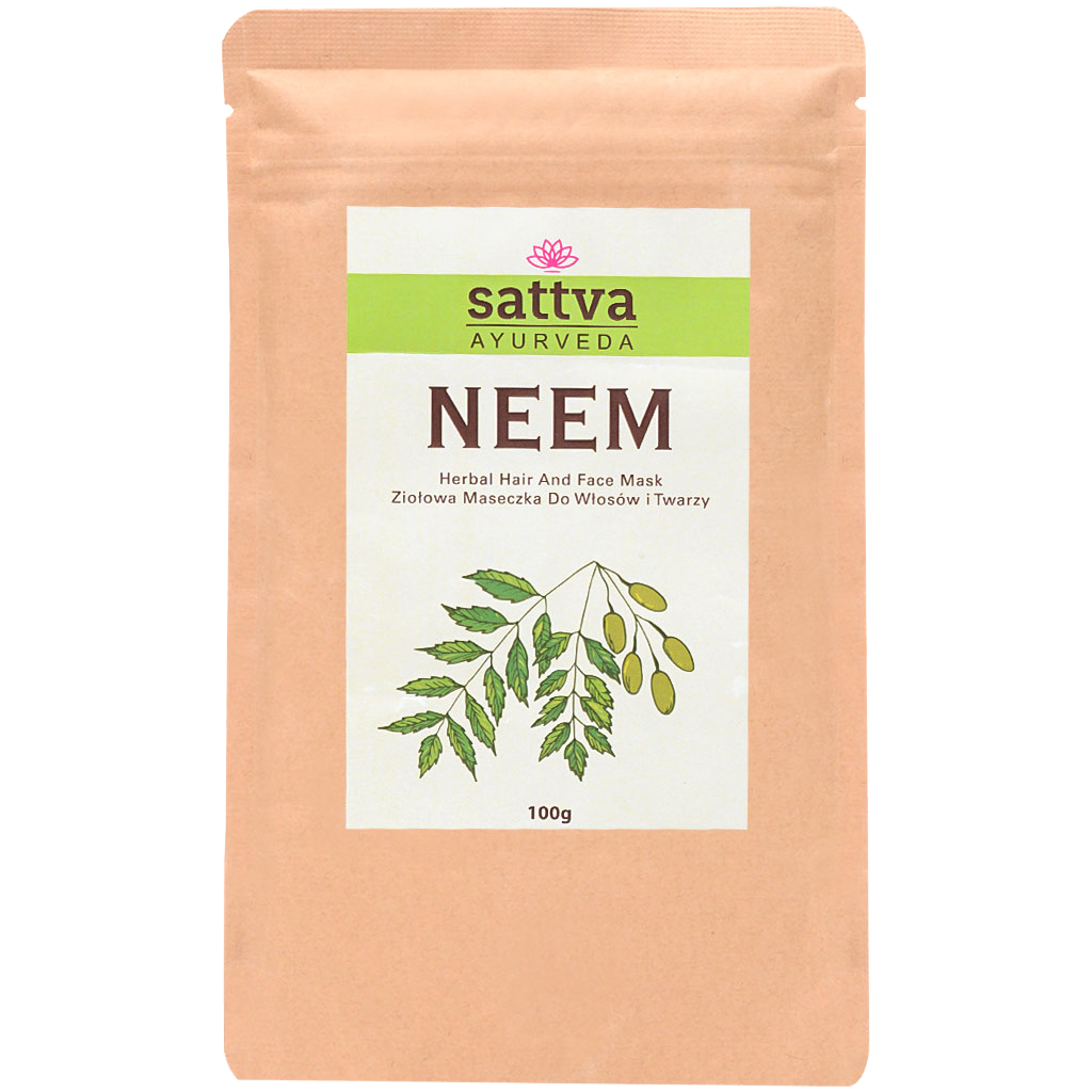 Sattva ziołowa maska do twarzy i włosów, 100 ml