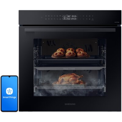 Piekarnik SAMSUNG NV7B4445VAK U2 Dual Cook Elektryczny parowy Czarny A+
