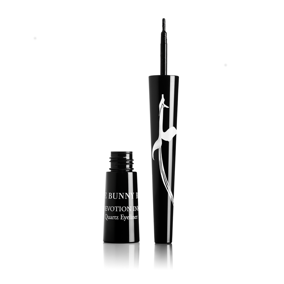 Rouge Bunny Rouge Devotion Ink Quartz Eyeliner eyeliner z kryształowymi drobinkami 048 Anthracite Essence, 2,5 ml