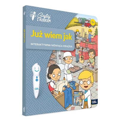 Książka Czytaj z Albikiem Już wiem jak Zuzana Slánská (twarda okładka)