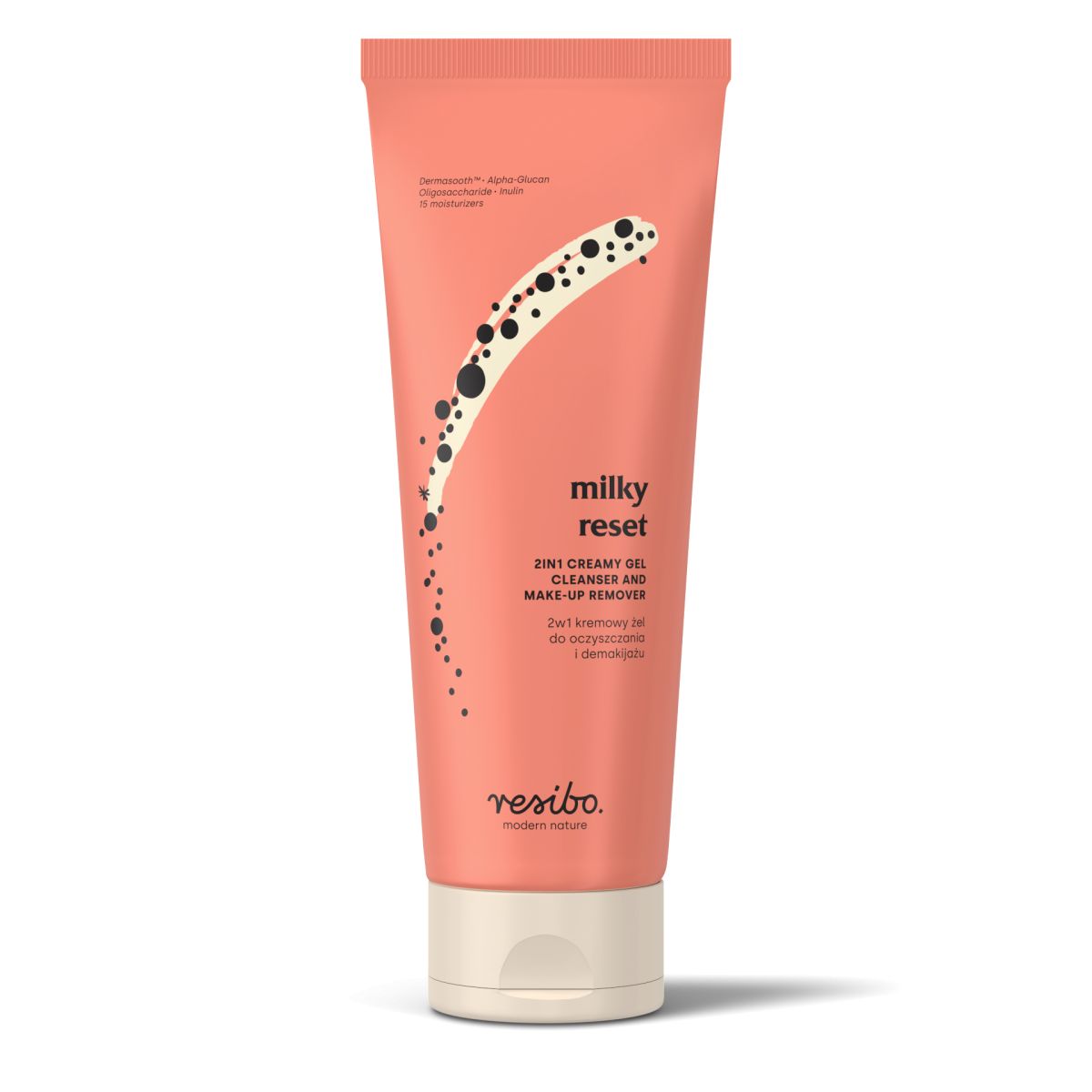 Resibo Milky Reset kremowy żel do oczyszczania i demakijażu, 100 ml