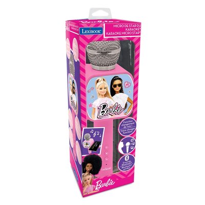 Zabawka mikrofon LEXIBOOK Barbie MIC240BB