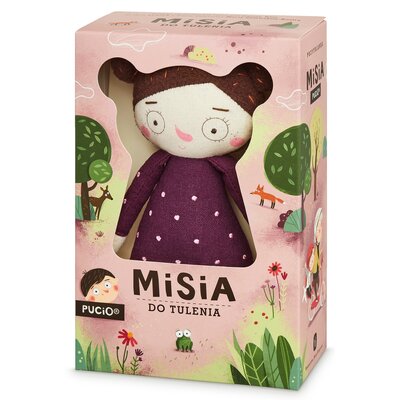 Maskotka NASZA KSIĘGARNIA Pucio Misia do tulenia