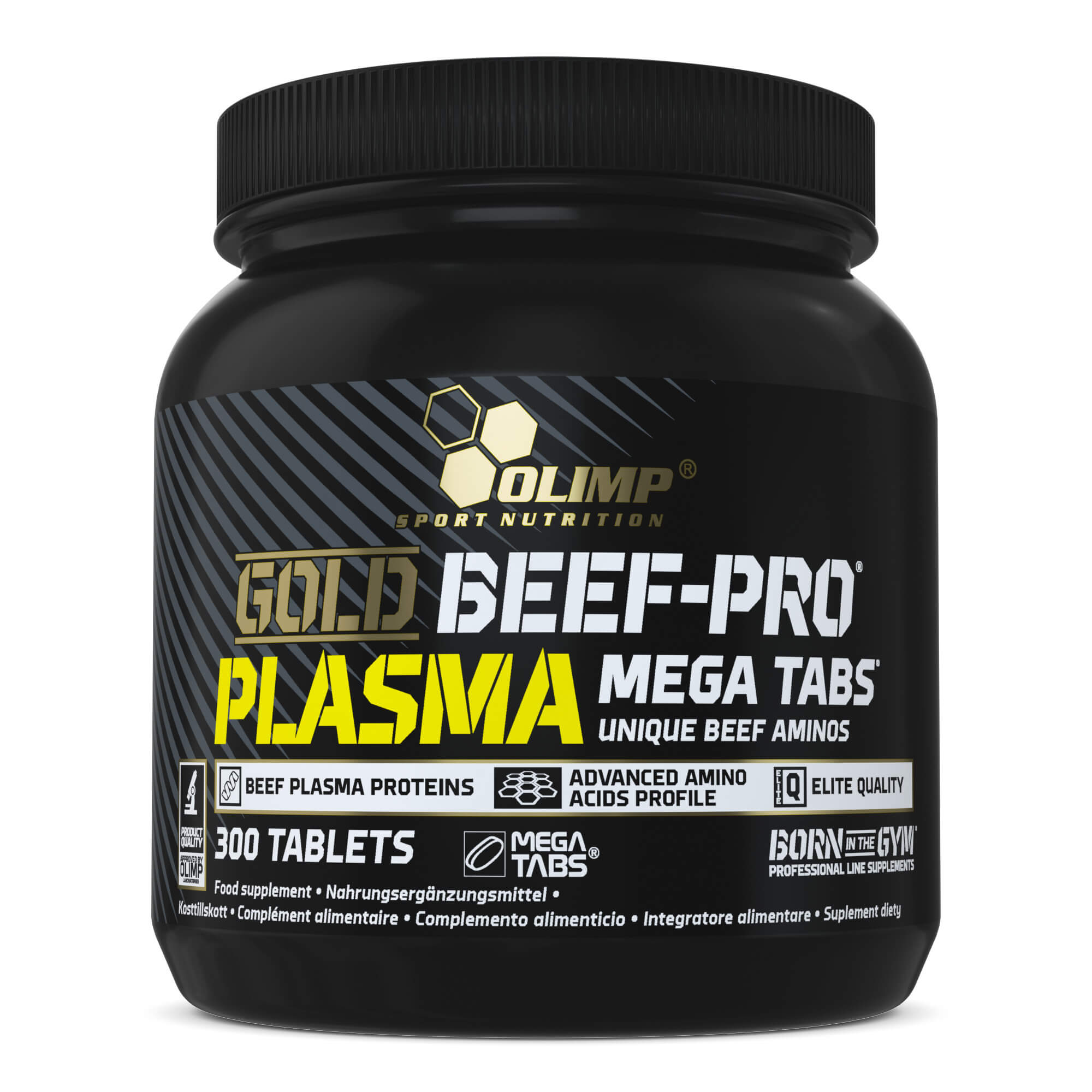 Olimp Sport Nutrition Gold Beef-Pro Plasma Mega Tabs suplement diety - aminokwasy, 300 tabl./1 opak.