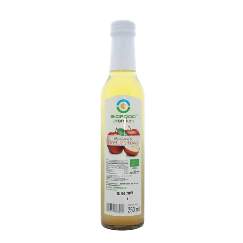 Ocet jabłkowy niefiltrowany BIO 250ml (BioFood)