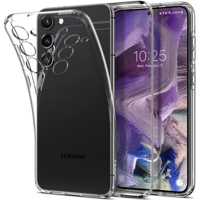 Etui SPIGEN Liquid Crystal do Samsung Galaxy S23 Przezroczysty