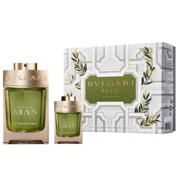 Bvlgari Man Wood Essence zestaw: woda perfumowana męska, 100 ml + woda perfumowana męska, 15 ml