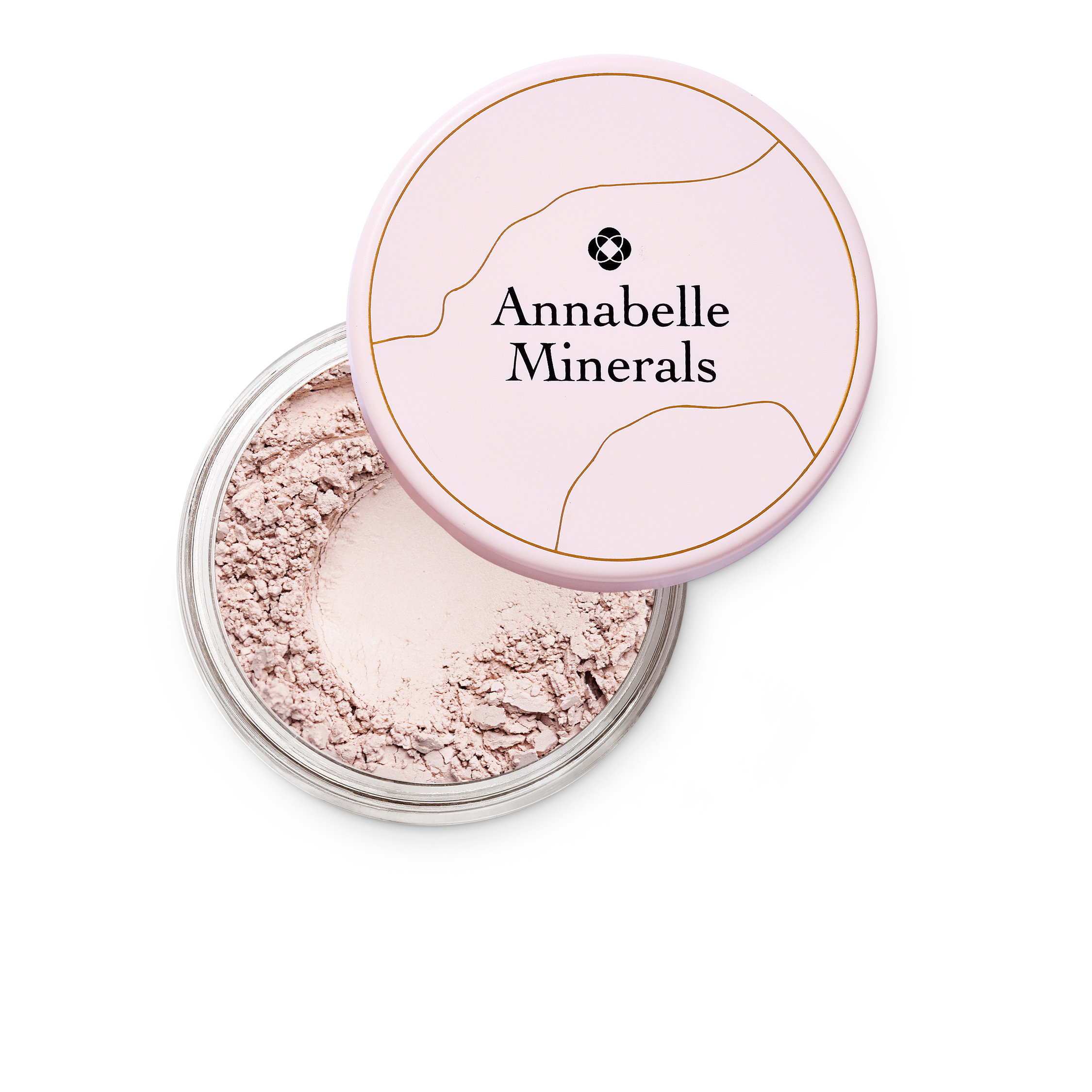 Annabelle Minerals sypki puder mineralny do twarzy pretty glow, 4 g