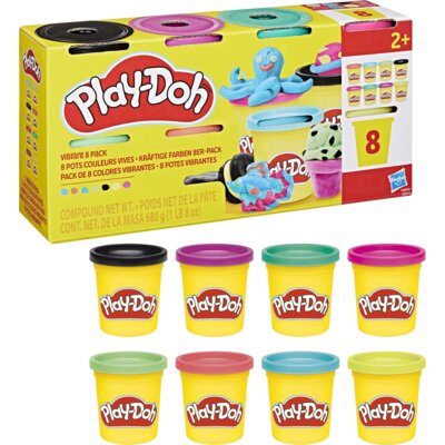 Ciastolina PLAY-DOH Zestaw 8 kolorowych tub G06925X0