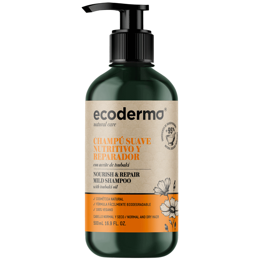 Ecoderma naprawczo-odżywczy szampon do włosów, 500 ml