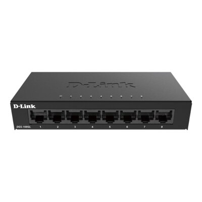 Switch D-LINK DGS-108GL/E Gigabit Ethernet, 8 portów