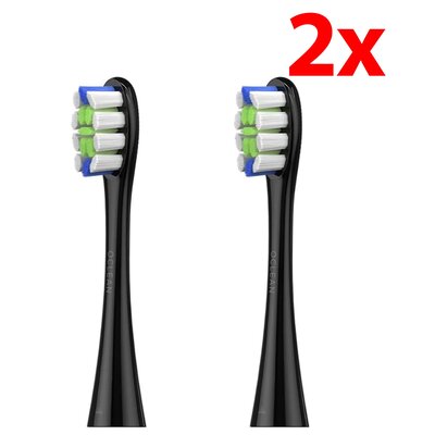 Oryginalna końcówka szczoteczki OCLEAN Professional Clean Czarny (2 szt.) (Usuwanie przebarwień)