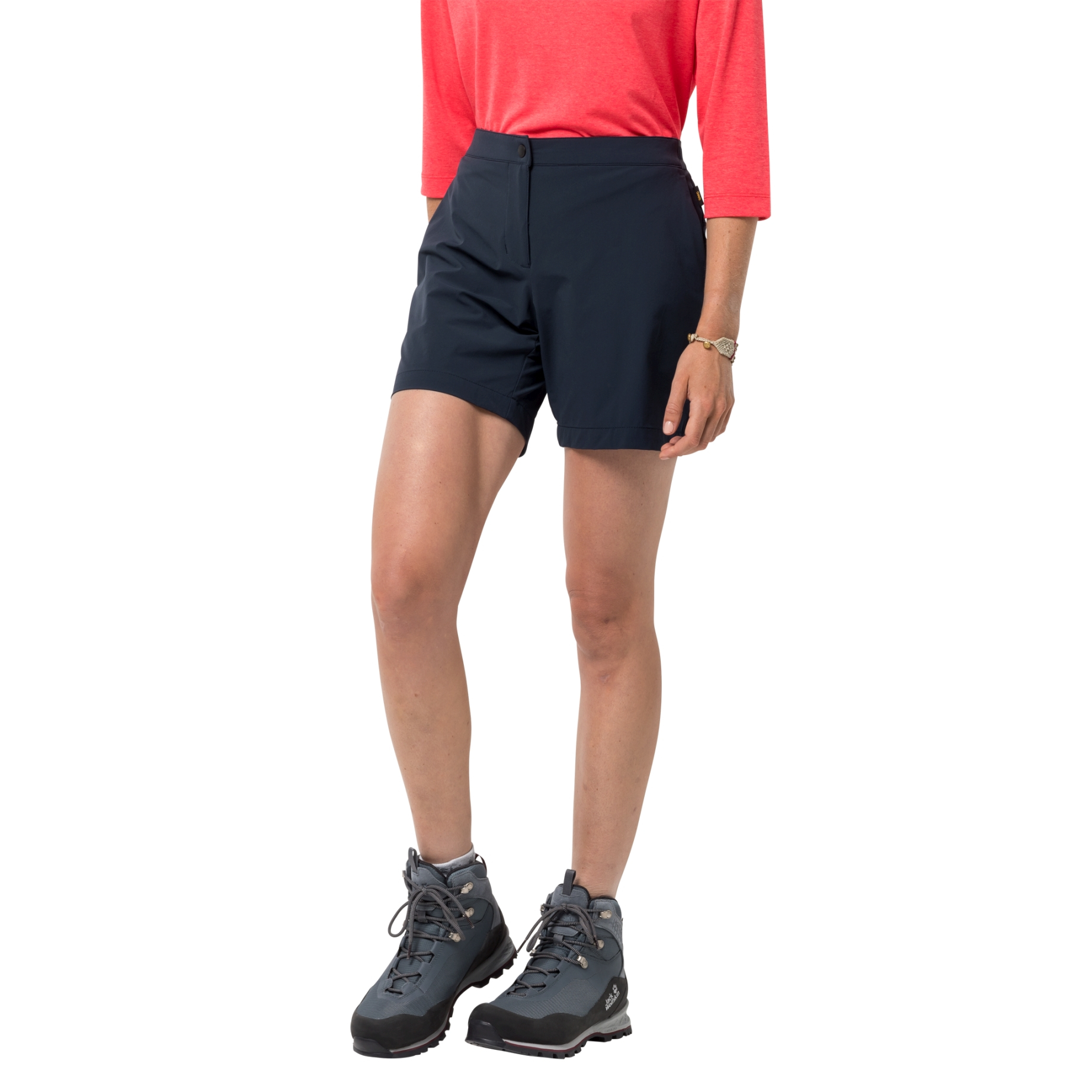 Krótkie spodenki damskie JWP SHORTS W night blue - XL
