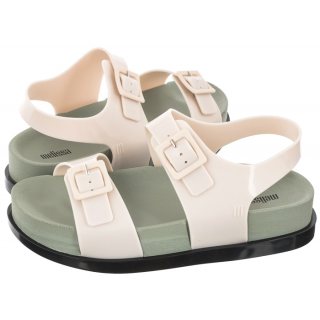 Sandały Melissa Wide Platform AD 33251/53929 Black/Green/Beige