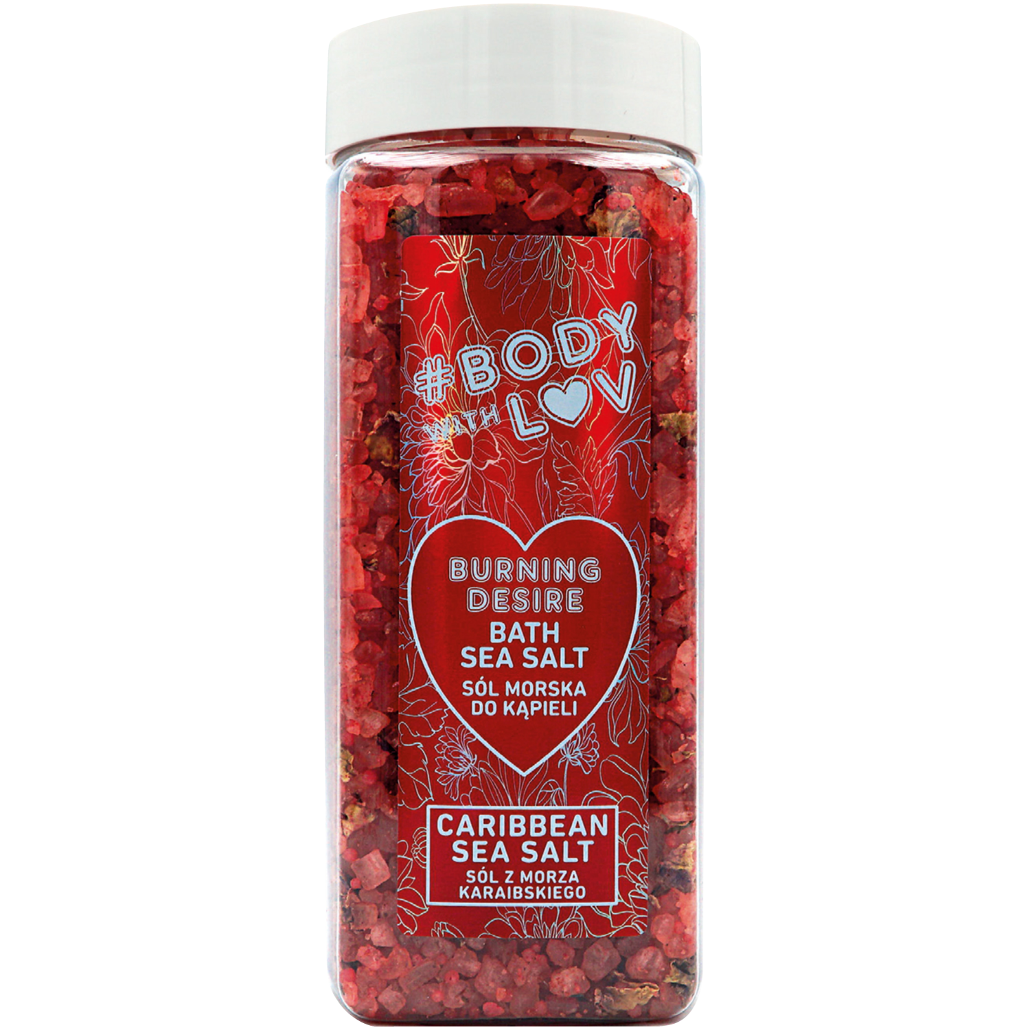 Body With Luv sól morska do kąpieli, 500 g