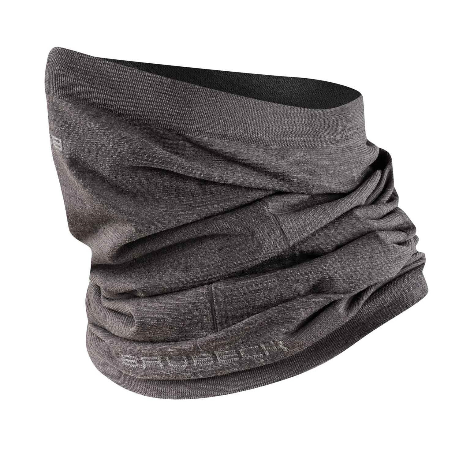 Wielofunkcyjny komin wełniany Brubeck KM10360 steel - S/M