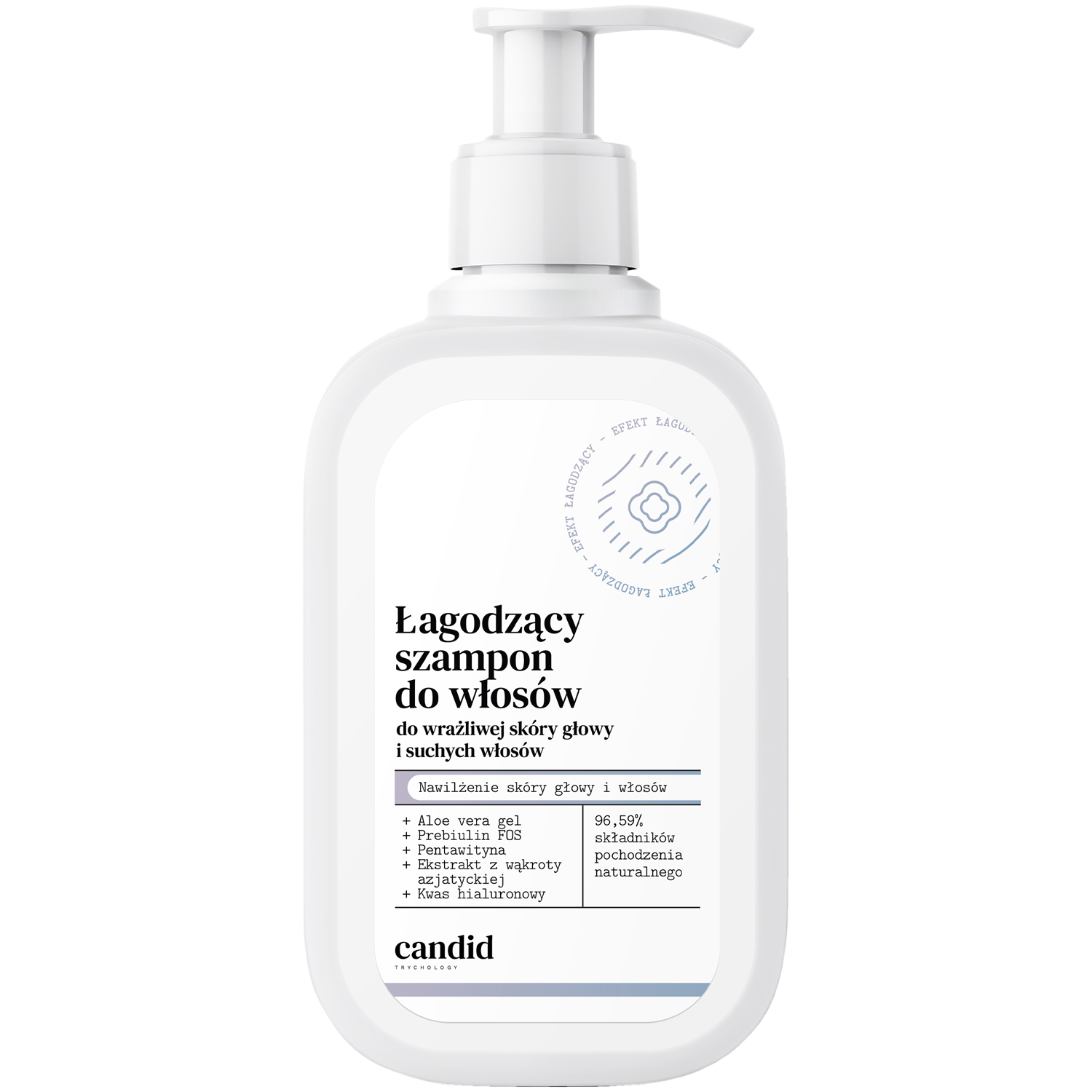 Candid Trycho łagodzący szampon do wrażliwej skóry głowy, 250 ml