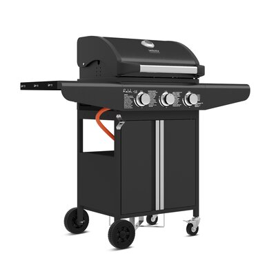 Grill gazowy KOLER Relish v1 Compact Czarny 9.6 kW 47 x 40 cm